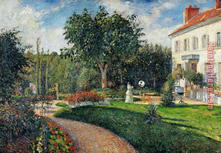 Camille Pissarro Garden Of Les Mathurins At Pontoise